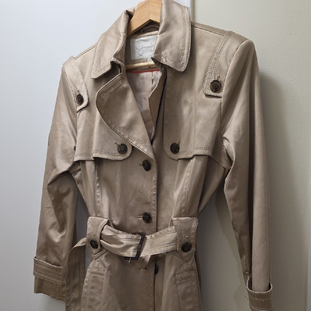 Jessica Simpson Classic Tan Trench Coat